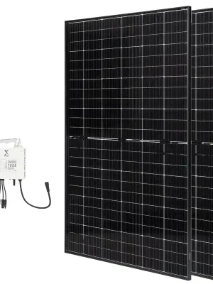 Balkonkraftwerk 800 W | Photovoltaikanlage | Ausgangsleistung 800 W Solange Der Vorrat Reicht