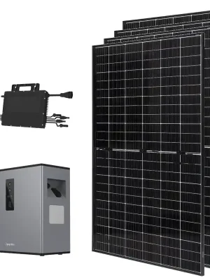 Günstig Balkonkraftwerk 1800W | inklusive Batteriespeicher | Starter Set