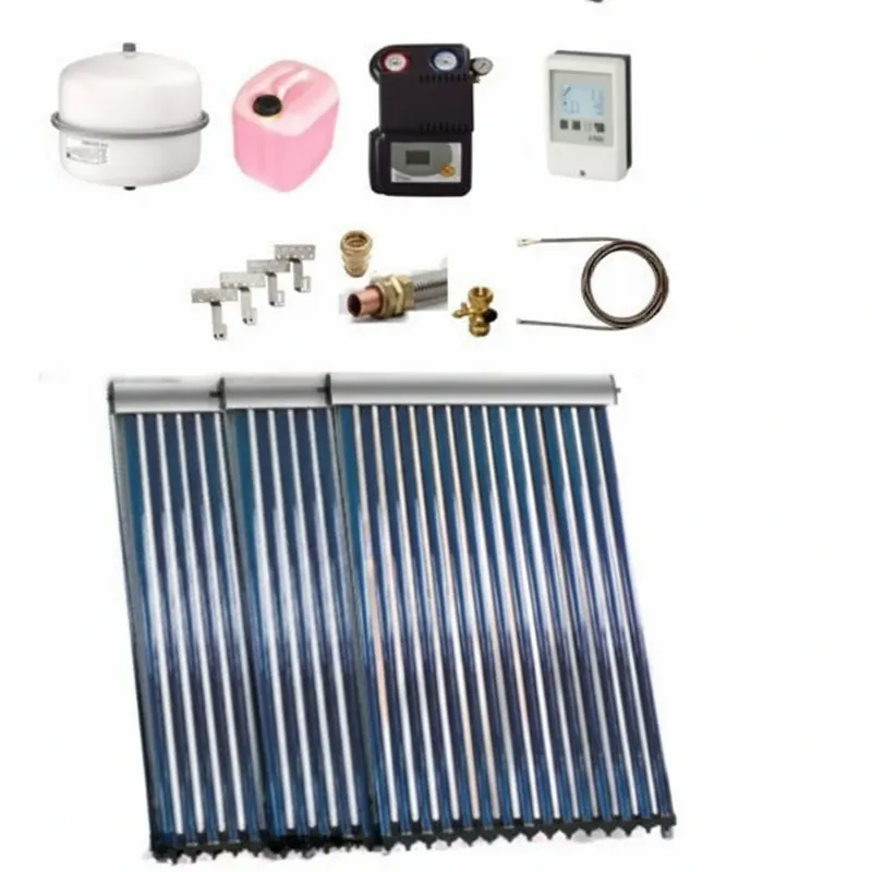 Super-Preis ThermoFlux Solarpaket | SRC 30-3 | Vakuumröhrenkollektoren | 13,65 m²