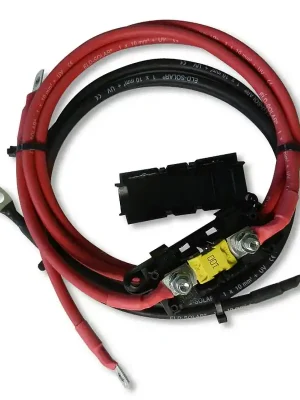 Beliebt Batteriekabelsatz für Wechselrichter- 2 x 2 m  (rot, schwarz) 1 x 16 qmm